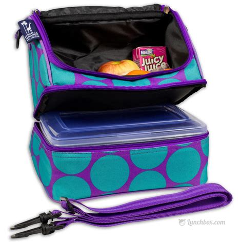 dots metal lunch box|Double Decker Lunch Box .